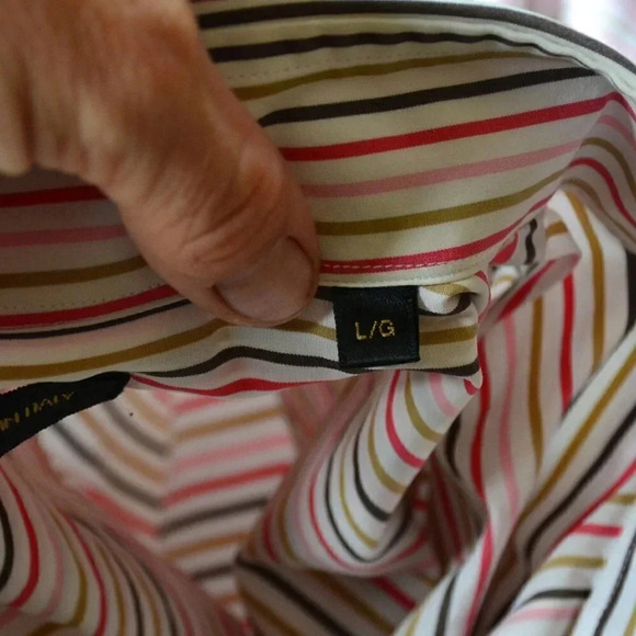 Jack  Lypson Striped Shirt - Picture 6 of 10